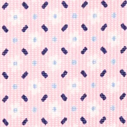 E.Marinella CRAVATTE|Cravatte 5 Pieghe|CRAVATTA SARTORIALE 5 PIEGHE IN SETA ROSA Microfantasia fiore