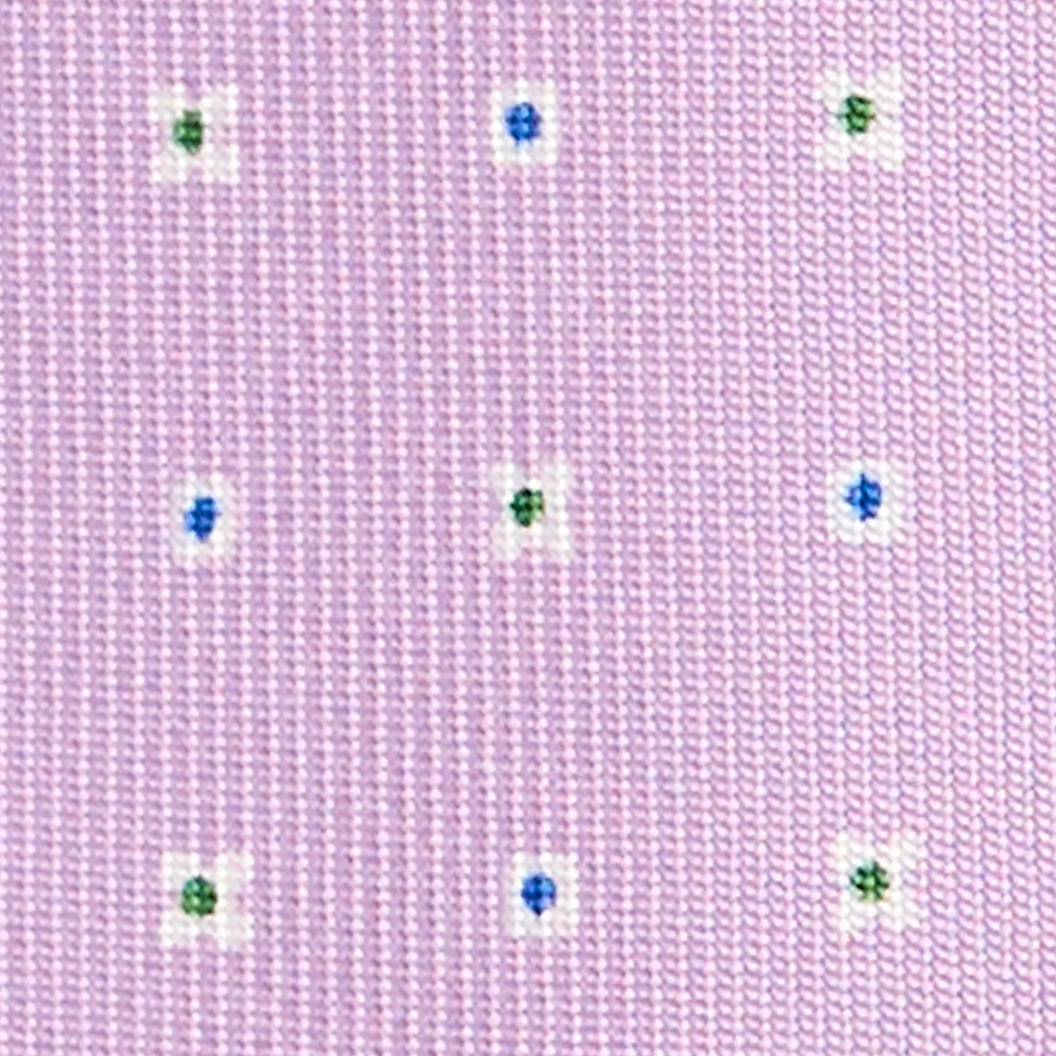 E.Marinella CRAVATTE|Cravatte 9 Pieghe|CRAVATTA SARTORIALE 9 PIEGHE IN SETA LILLA Microfantasia fiore