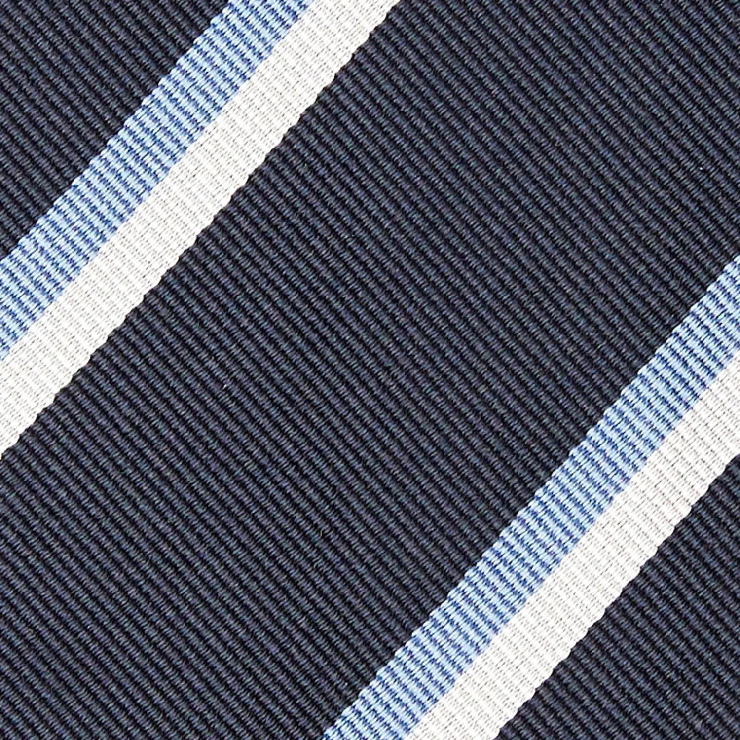 E.Marinella CRAVATTE|Cravatte Regimental E Rigate|CRAVATTA SARTORIALE RIGATA In seta blu scuro