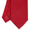 E.Marinella CRAVATTE|Cravatte In Garza E Tricot|CRAVATTA SARTORIALE ROSSA In garza di seta