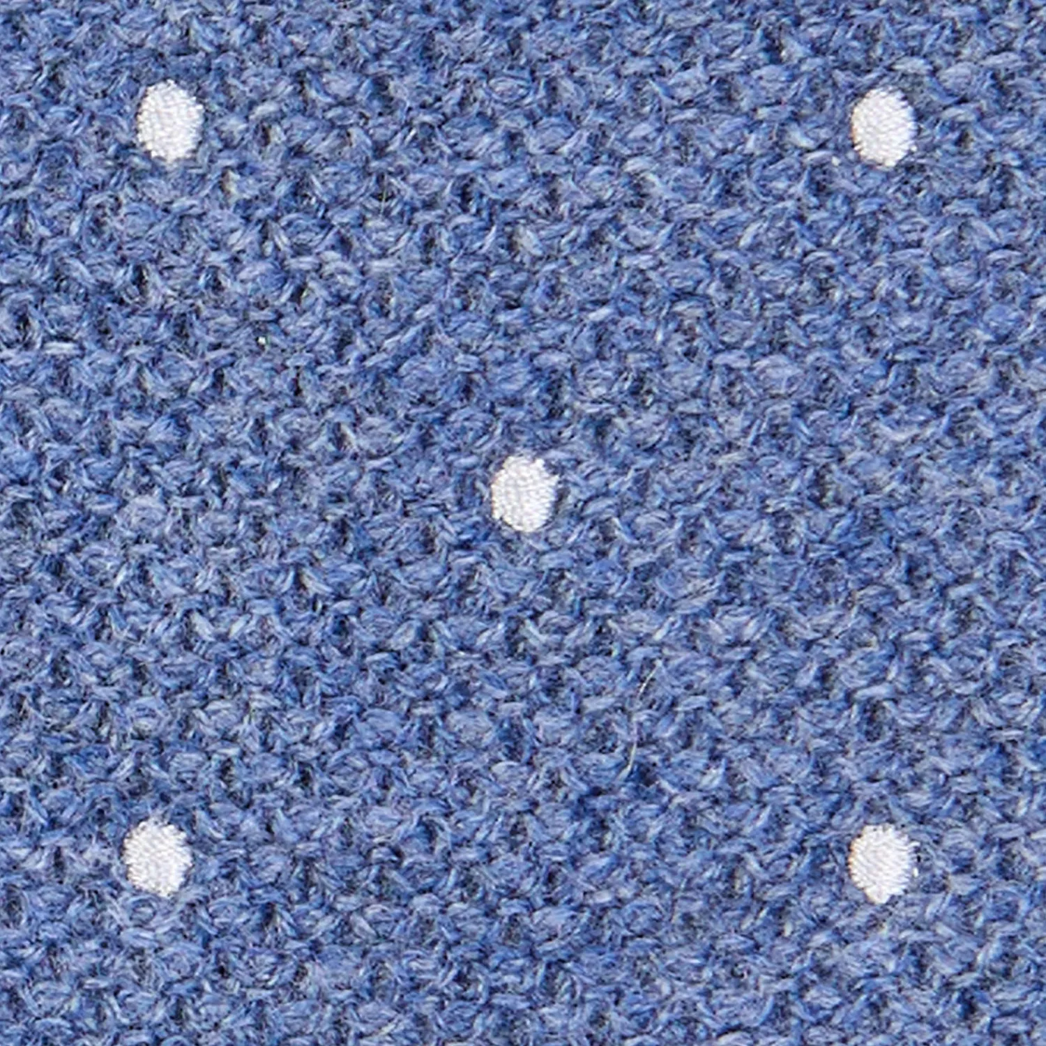 E.Marinella CRAVATTE|Cravatte In Lana E Cashmere|CRAVATTA TRICOT IN CASHMERE AZZURRO POLVERE Pois azzurro