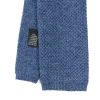 E.Marinella CRAVATTE|Cravatte In Lana E Cashmere|CRAVATTA TRICOT IN CASHMERE BLU Tinta unita