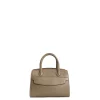 E.Marinella Mini Bag|DAY BAG MINI TORTORA In pelle martellata