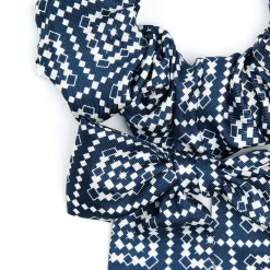 E.Marinella Fasce Ed Elastici Per Capelli|ELASTICO PER CAPELLI BLU SCURO CON FIOCCHI Fanatsia archivio 1982