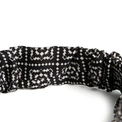 E.Marinella Fasce Ed Elastici Per Capelli|FASCIA TWIST NERO Fantasia archivio