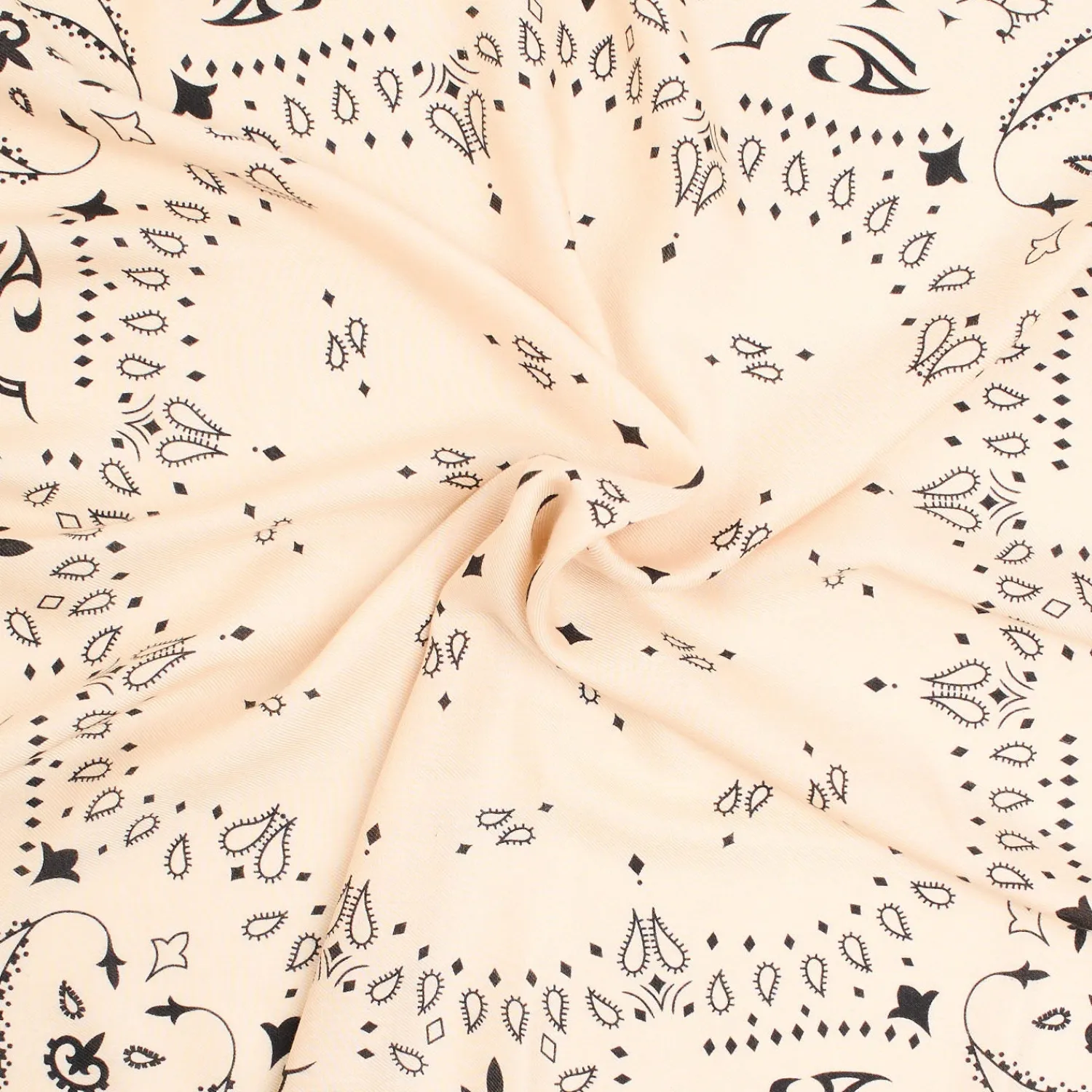 E.Marinella Sciarpe Invernali|FOULARD IN LANA, CASHMERE E SETA 65 BIANCA Paisley