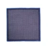 E.Marinella Sciarpe Invernali|FOULARD IN LANA, CASHMERE E SETA 65 BLU SCURO Archivio inspiration 1939