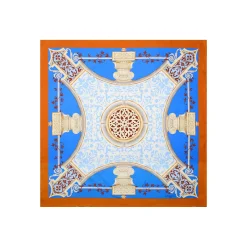 E.Marinella FOULARD|FOULARD IN SETA 90 ARANCIONE Divinita’