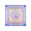 E.Marinella FOULARD|FOULARD IN SETA 90 AZZURRO La gelateria