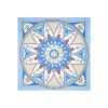 E.Marinella FOULARD|FOULARD IN SETA 90 AZZURRO Le mongolfiere