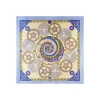 E.Marinella FOULARD|FOULARD IN SETA 90 AZZURRO Timeless morning