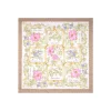 E.Marinella FOULARD|FOULARD IN SETA 90 BEIGE La rosa canina