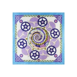 E.Marinella FOULARD|FOULARD IN SETA 90 BLUETTE Timeless morning