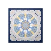 E.Marinella FOULARD|FOULARD IN SETA 90 BLU Mosaico