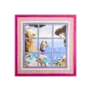 E.Marinella FOULARD|FOULARD IN SETA 90 FUCSIA I faraglioni di capri