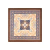E.Marinella FOULARD|FOULARD IN SETA 90 MARRONE CHIARO Maiolica mediterranea