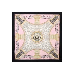 E.Marinella FOULARD|FOULARD IN SETA 90 NERO Divinita’