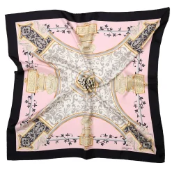 E.Marinella FOULARD|FOULARD IN SETA 90 NERO Divinita’