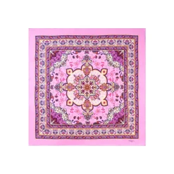 E.Marinella FOULARD|FOULARD IN SETA 90 ROSA Mediterranean vibes