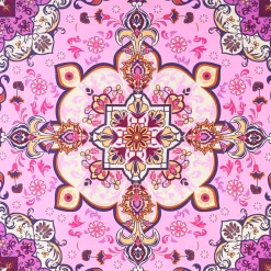 E.Marinella FOULARD|FOULARD IN SETA 90 ROSA Mediterranean vibes