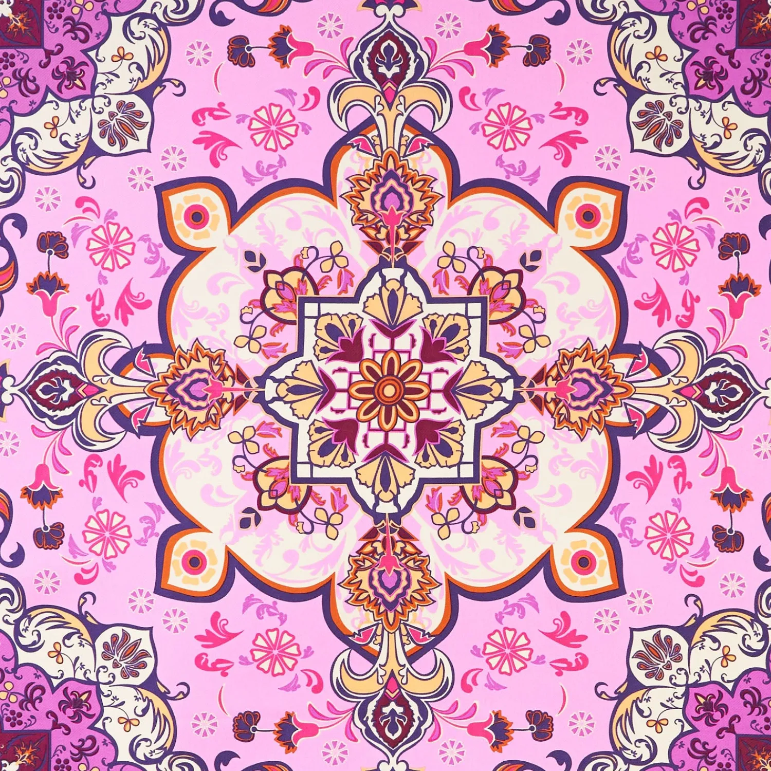 E.Marinella FOULARD|FOULARD IN SETA 90 ROSA Mediterranean vibes