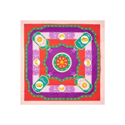 E.Marinella FOULARD|FOULARD IN SETA 90 ROSA Orange vibes