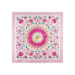 E.Marinella FOULARD|FOULARD IN SETA 90 ROSA Un'estate caprese