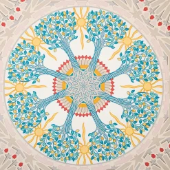 E.Marinella FOULARD|FOULARD IN SETA 90 ROSSO Mosaico