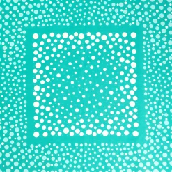 E.Marinella FOULARD|FOULARD IN SETA 65 VERDE CHIARO Eleganza a pois