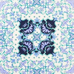 E.Marinella FOULARD|FOULARD IN SETA 90 VERDE CHIARO Maiolica mediterranea
