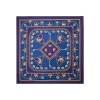 E.Marinella FOULARD|FOULARD IN SETA 90 VIOLA Elefanti portafortuna