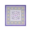 E.Marinella FOULARD|FOULARD IN SETA 90 VIOLA Mosaico