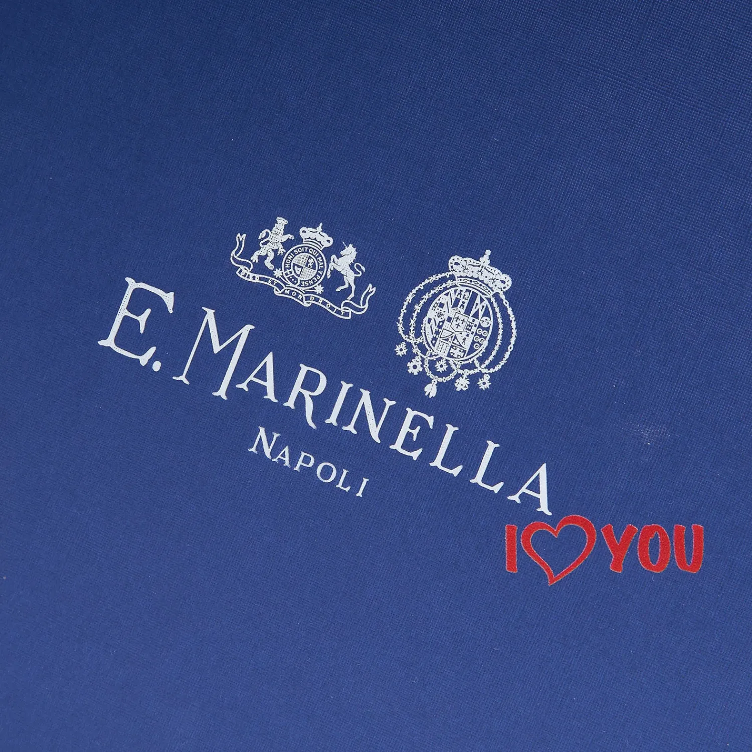E.Marinella FOULARD|FOULARD ROMBO IN SETA AZZURRO Collezione san valentino
