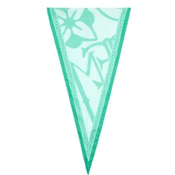 E.Marinella FOULARD|FOULARD ROMBO IN SETA VERDE Archivio inspiration 1961