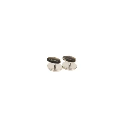 E.Marinella Gemelli|GEMELLI DA POLSO IN ARGENTO BLUCon microfantasia fiore