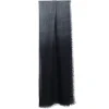 E.Marinella Sciarpe Invernali|Sciarpe Invernali|PASHMINA NERA E GRIGIA EFFETTO SFUMATO In cashmere