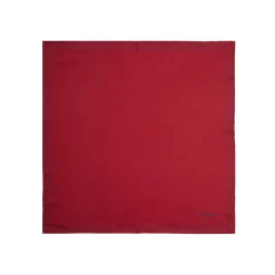 E.Marinella Pochette Da Taschino|POCHETTE DA TASCHINO IN SETA STAMPATA A MANO BORDEAUX Pois
