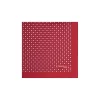 E.Marinella Pochette Da Taschino|POCHETTE DA TASCHINO IN SETA STAMPATA A MANO BORDEAUX Microfantasia fiore