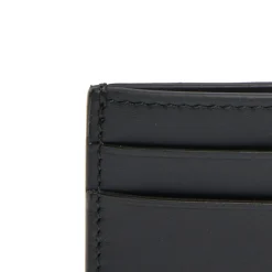 E.Marinella Porta Carte Di Credito|PORTACARTE DI CREDITO PICCOLO NERO In pelle liscia