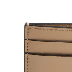 E.Marinella Porta Carte Di Credito|PORTACARTE DI CREDITO PICCOLO BEIGE In pelle liscia
