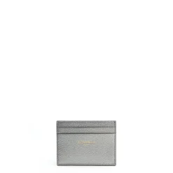 E.Marinella Porta Carte Di Credito|PORTACARTE DI CREDITO PICCOLO GRIGIO In pelle lisciapiombo