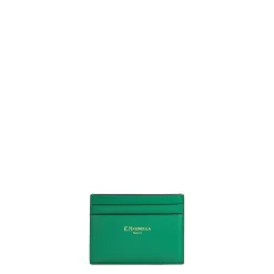 E.Marinella Porta Carte Di Credito|PORTACARTE DI CREDITO PICCOLO VERDE In pelle liscia
