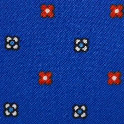 E.Marinella Porta Carte Di Credito|PORTACARTE DI CREDITO SETA E PELLE BLUETTE 5 scomparti