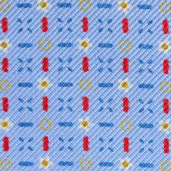 E.Marinella Porta Carte Di Credito|PORTACARTE PIEGHEVOLE IN SETA PELLE AZZURO 10 scomparti