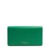 E.Marinella Portafogli|PORTAFOGLIO GRANDE VERDE In pelle liscia