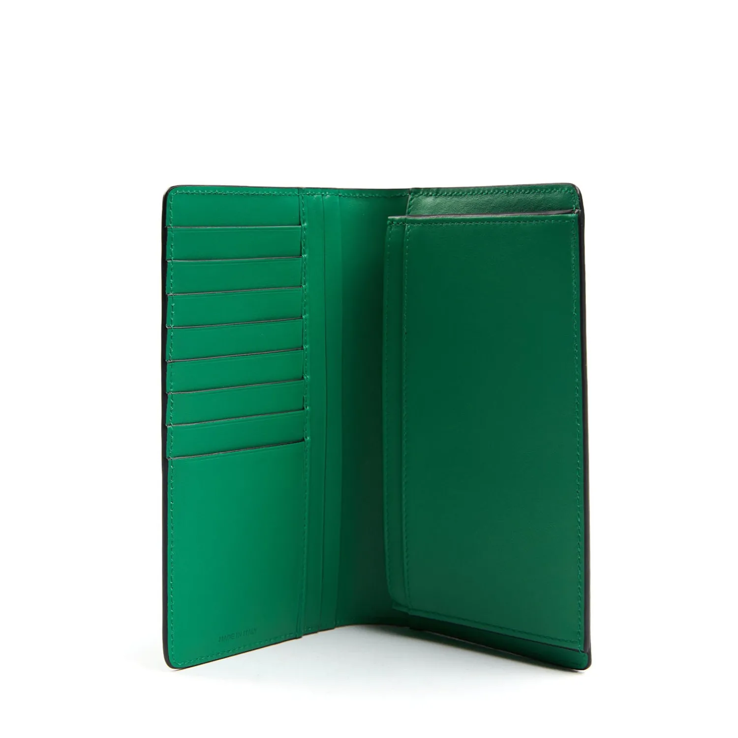 E.Marinella Portafogli|PORTAFOGLIO GRANDE VERDE In pelle liscia