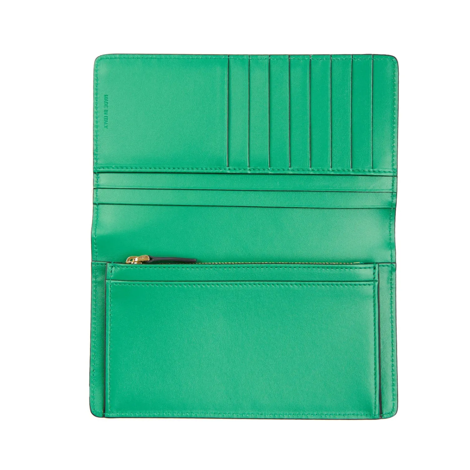 E.Marinella Portafogli|PORTAFOGLIO GRANDE VERDE In pelle liscia