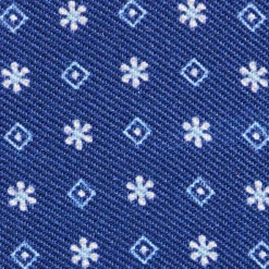 E.Marinella Portafogli|PORTAFOGLIO PICCOLO BLU In seta e pelle