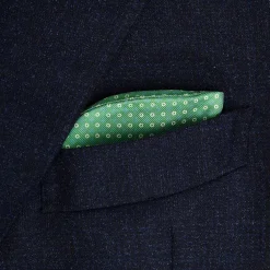 E.Marinella Portaocchiali In Seta|Portaocchiali In Seta|PORTAOCCHIALI VERDE CHIARO In seta stampata a mano