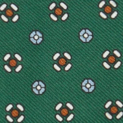 E.Marinella Portaocchiali In Seta|Portaocchiali In Seta|PORTAOCCHIALI VERDE SCURO In seta stampata a mano